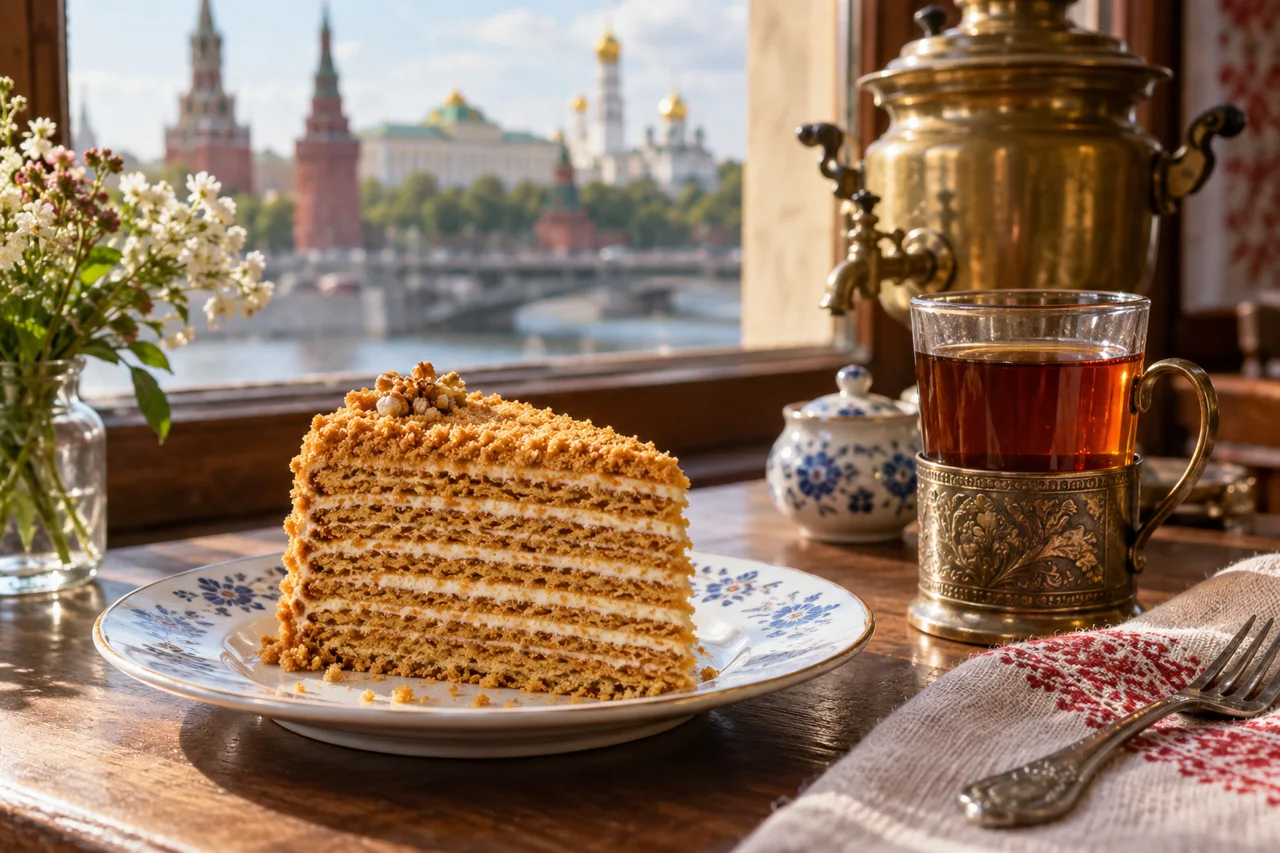 Honey cake for an unhurried afternoon