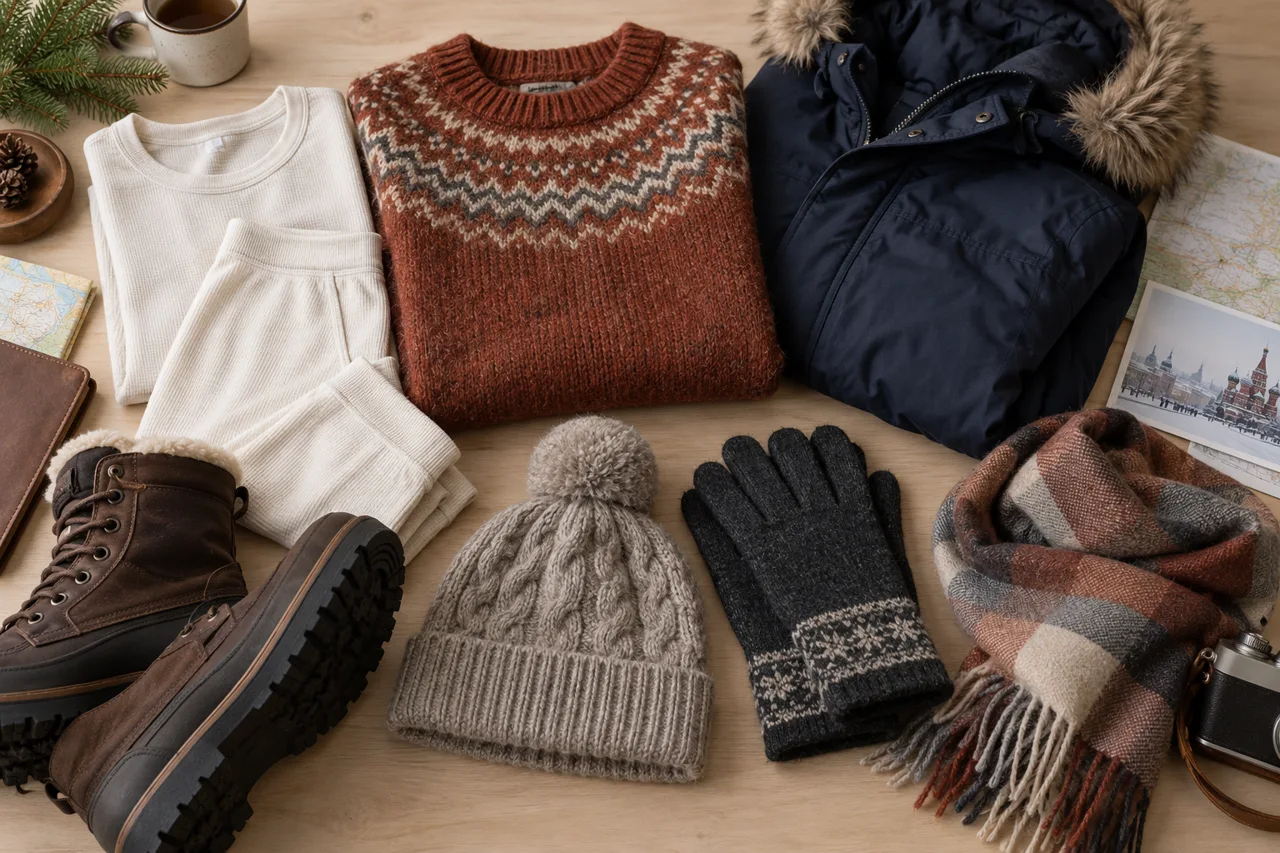 Dress in layers, rather than relying on one thick coat.