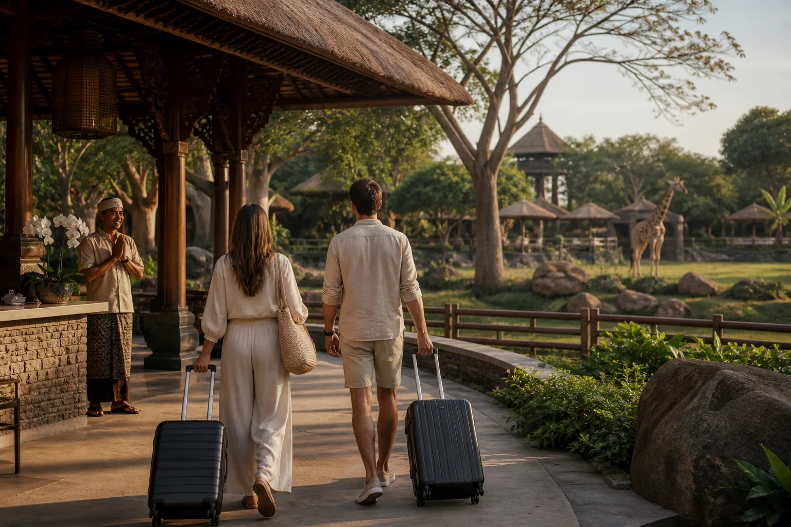ARRIVE BALI → SAFARI PARK