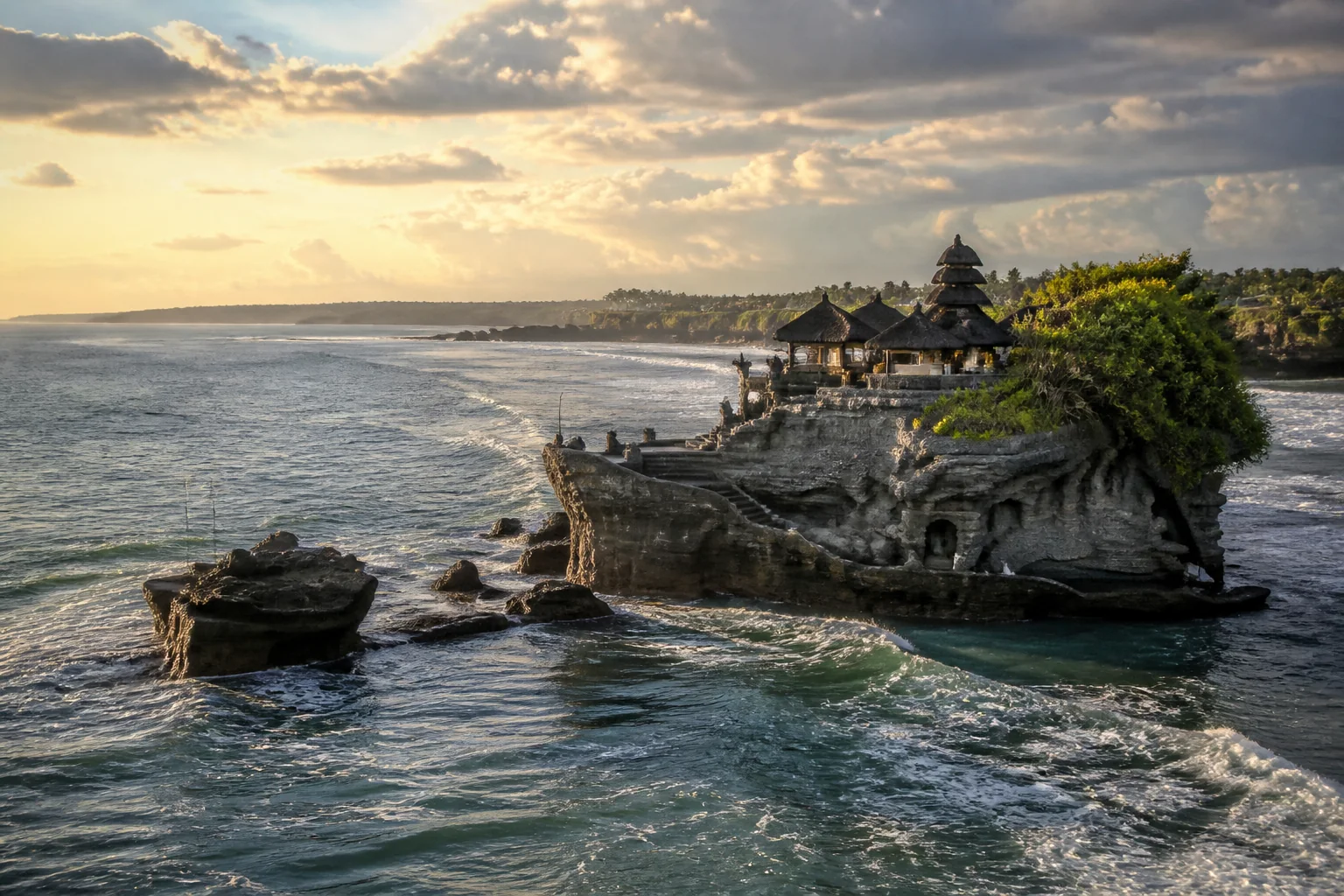 Tanah Lot's Tidal Temple Coast