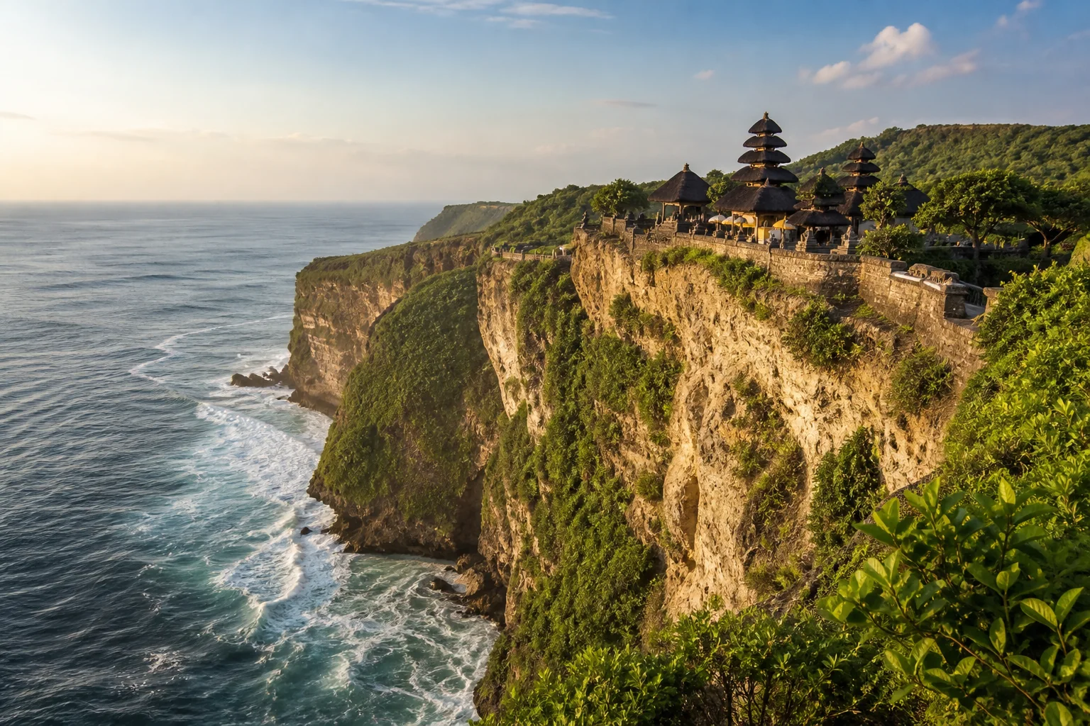 Uluwatu Temple on the Southern Cliffs