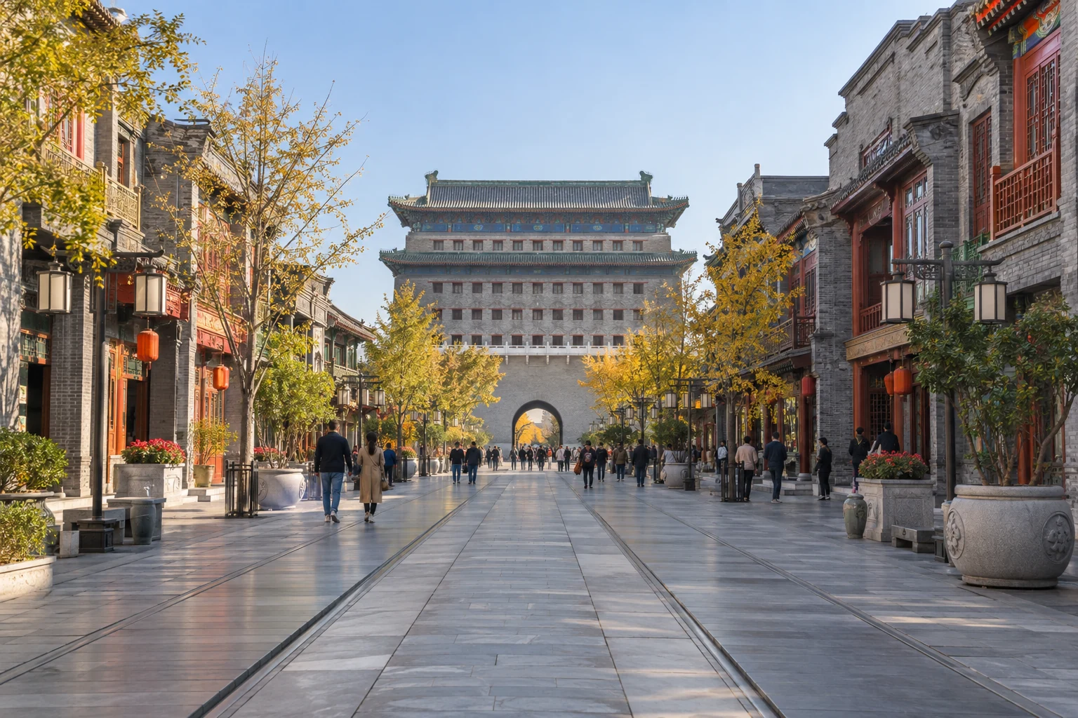 前门|老街里的当代生活旅行示意图