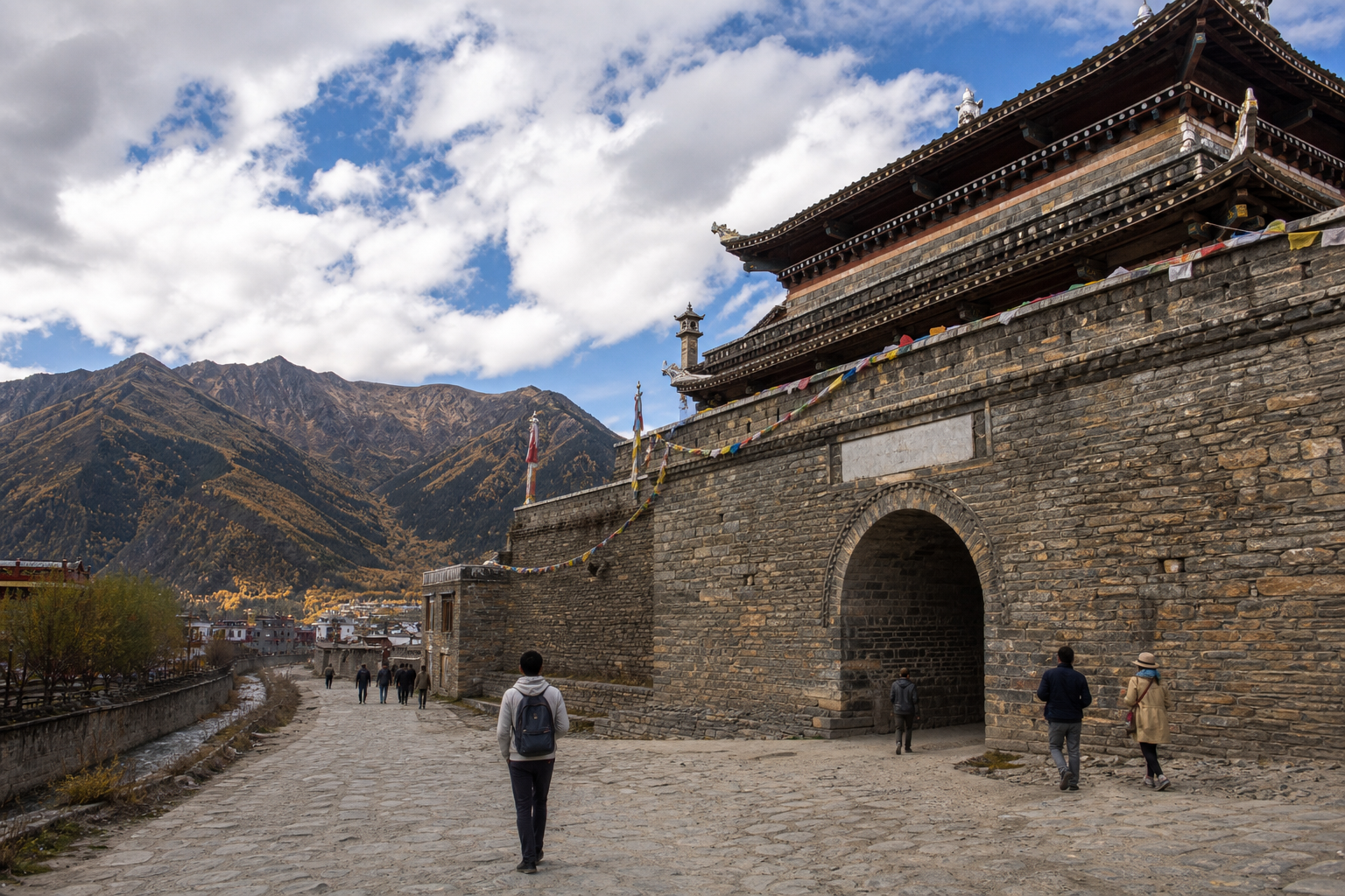 CHENGDU → DIEXI → SONGPAN → JIUZHAIGOU