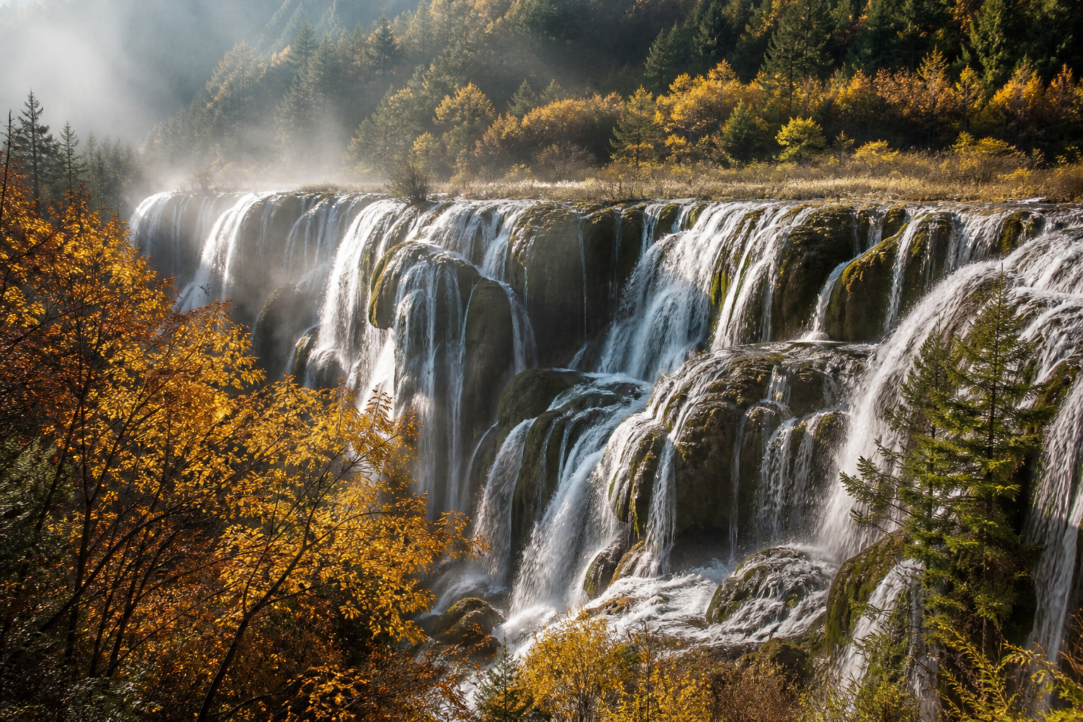Nuorilang and Shuzheng Turn the Valley into Moving Water