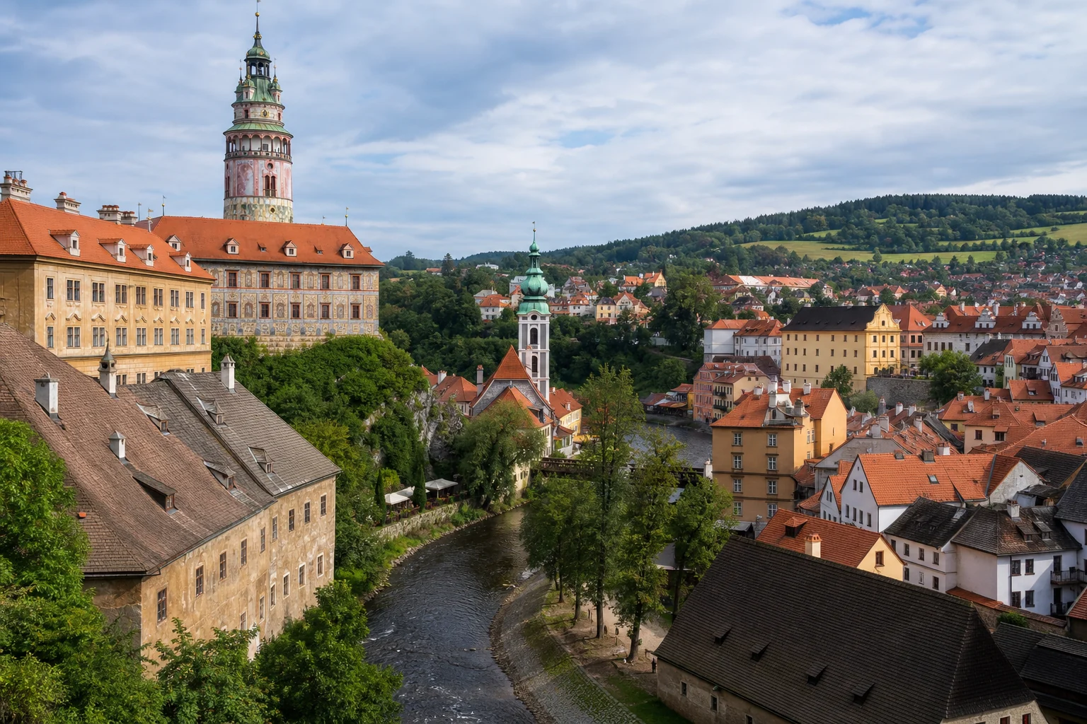 Salzburg → Cesky Krumlov → Prague