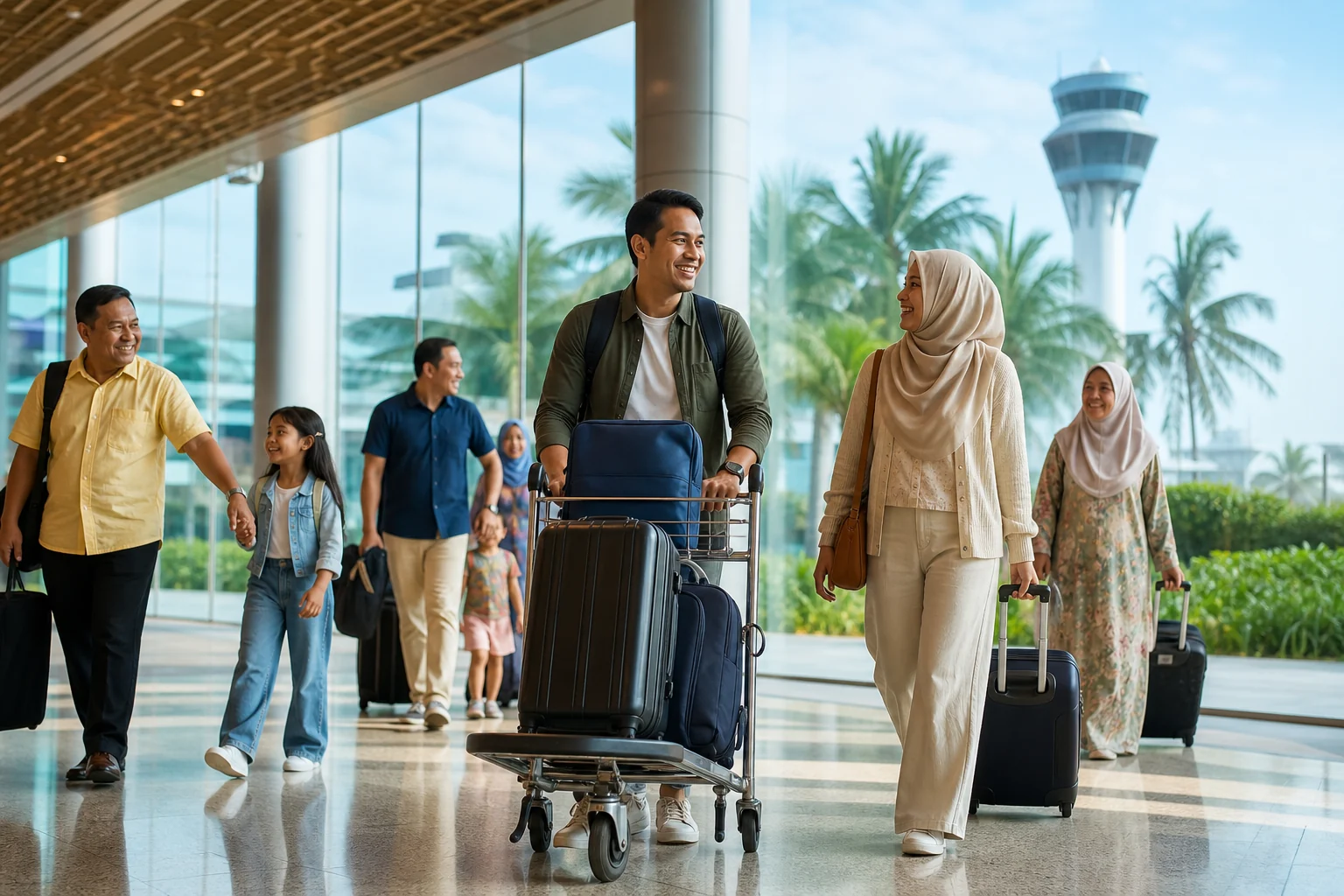 Arrive Kuala Lumpur