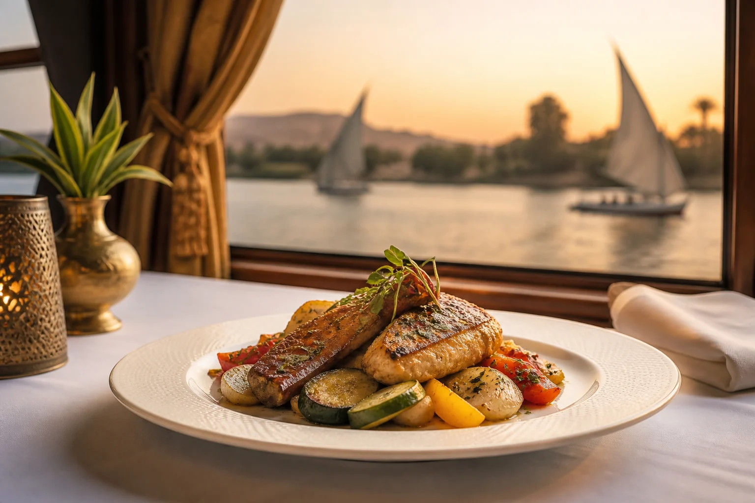 Nile Cruise Dining