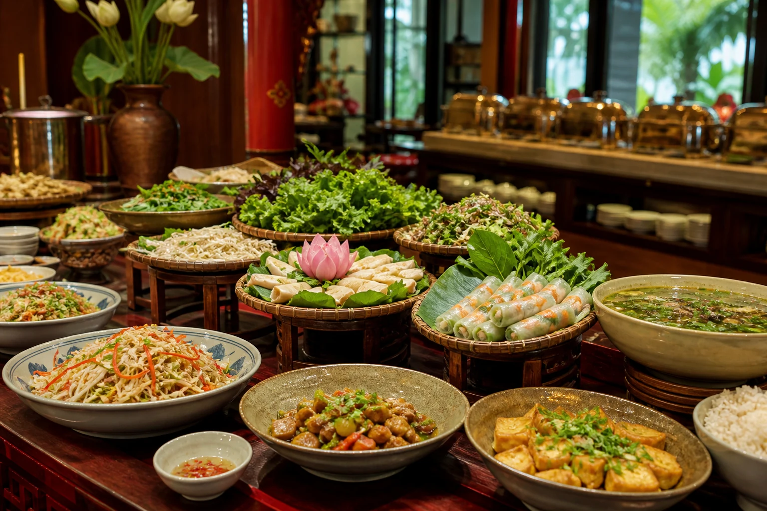 河内莲花自助餐