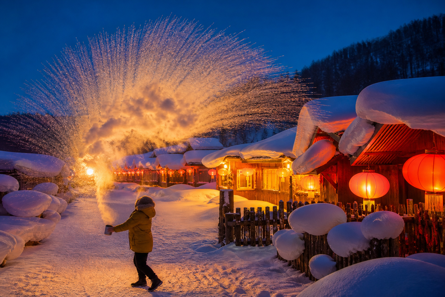 DUNHUA → CHINA SNOW VILLAGE