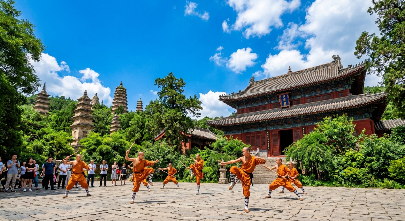郑州 → 登封·少林寺 → 洛阳