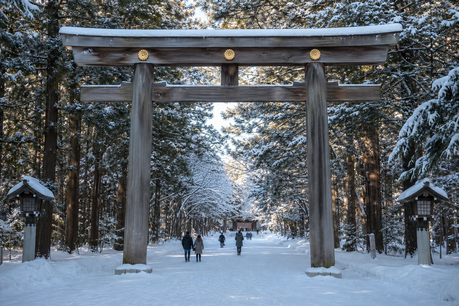 白色恋人公园与北海道神宫