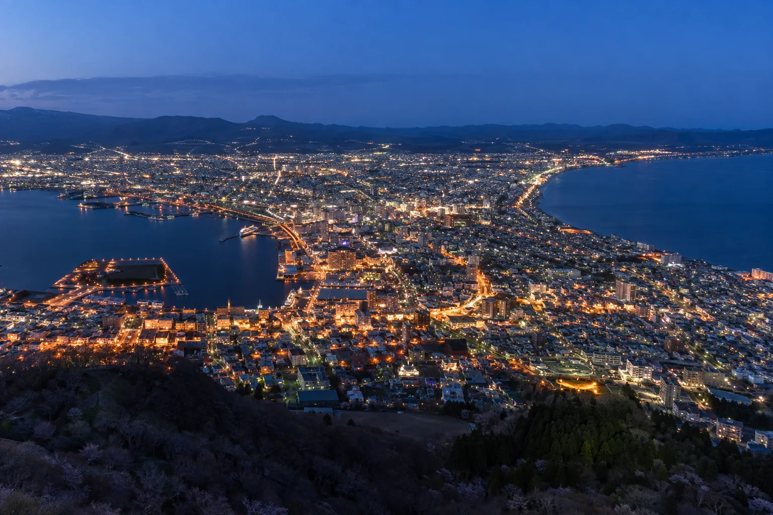 Lake Toya → Showa Shinzan → Hakodate