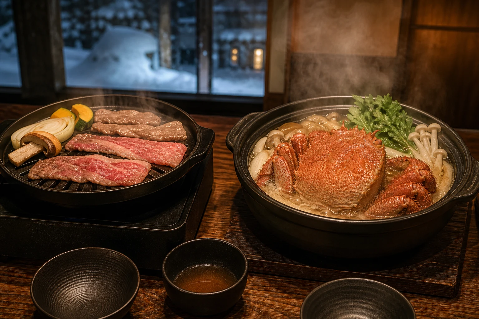 Hokkaido Barbecue & Hairy-Crab Hotpot