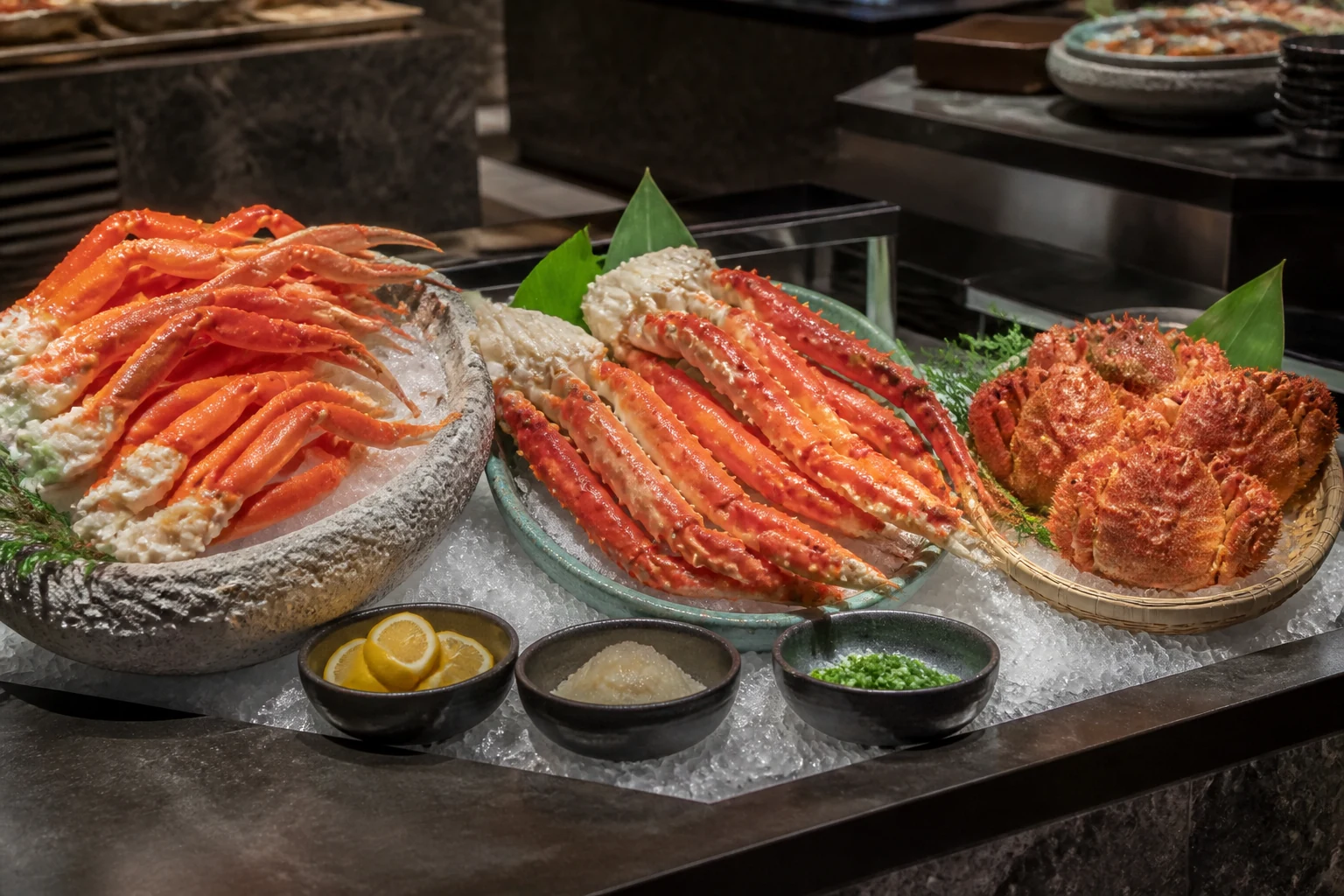 Three-Crab Hokkaido Buffet