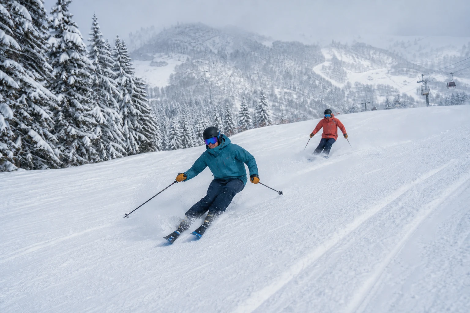 Sapporo Kokusai Powder Skiing
