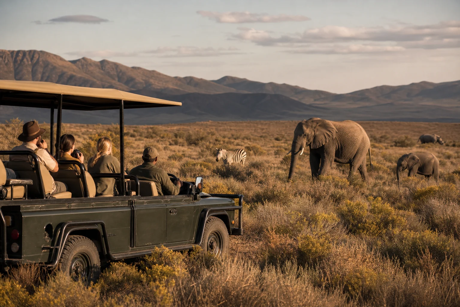 Cape Town → Aquila Private Game Reserve → Cape Town