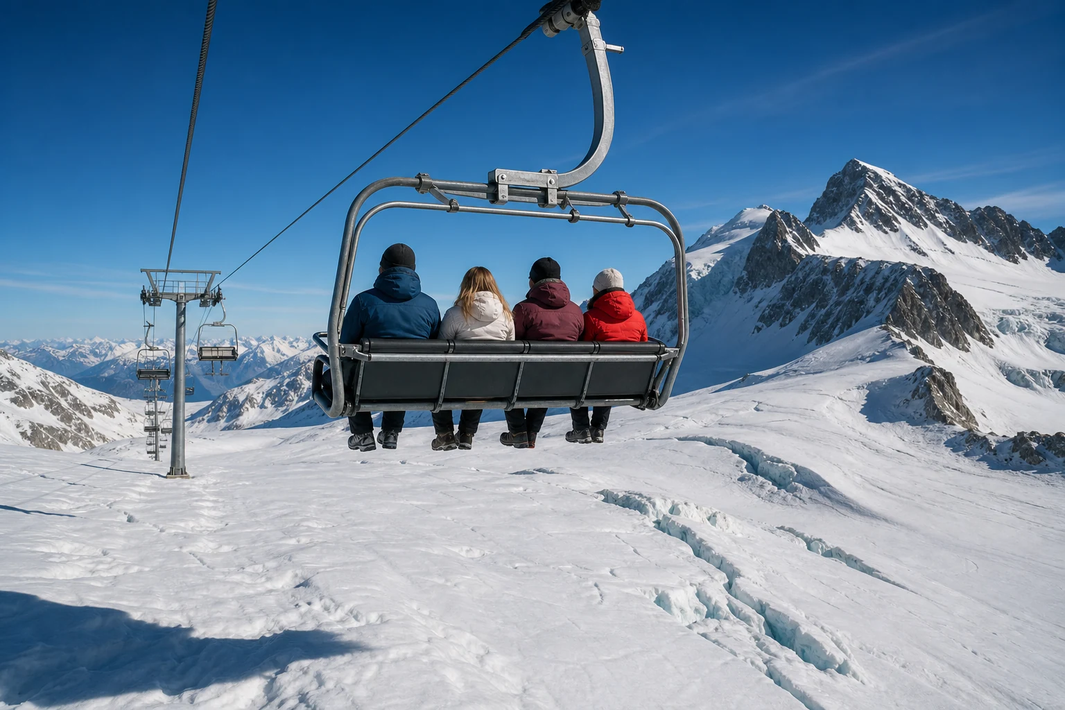 Interlaken → Glacier 3000 → Leysin