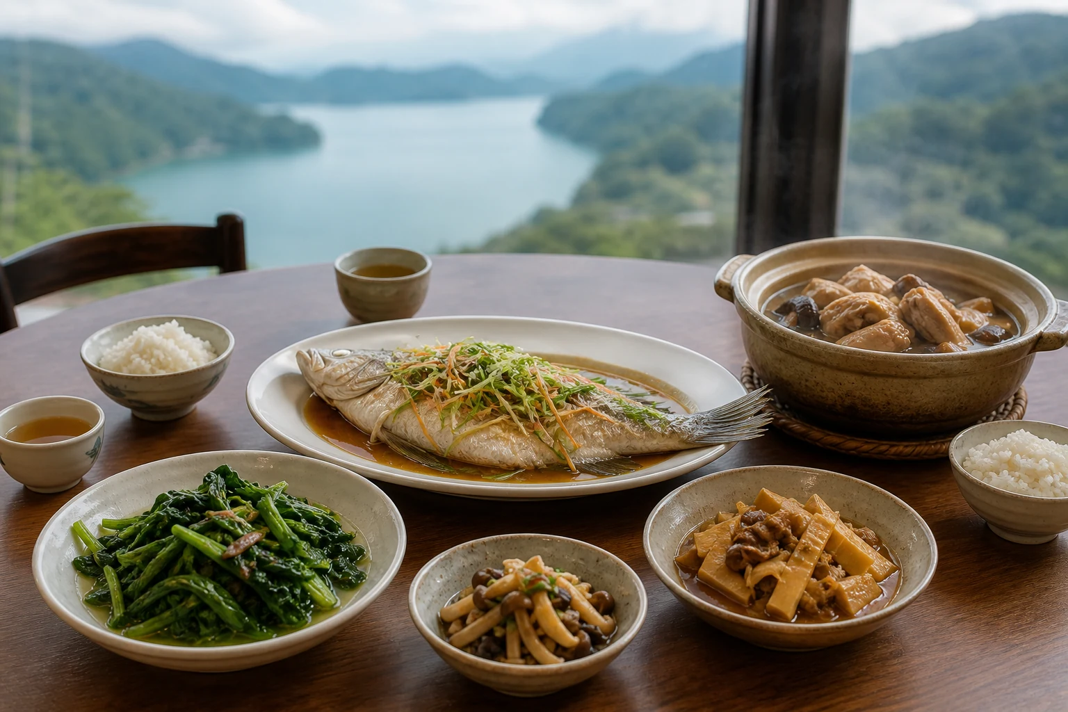日月潭风味餐