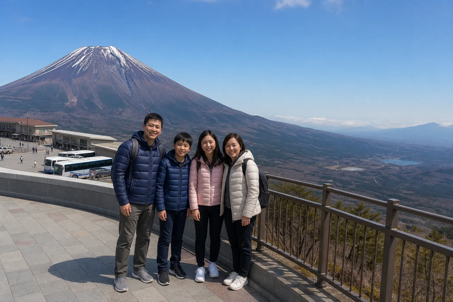 MOUNT FUJI → TOKYO
