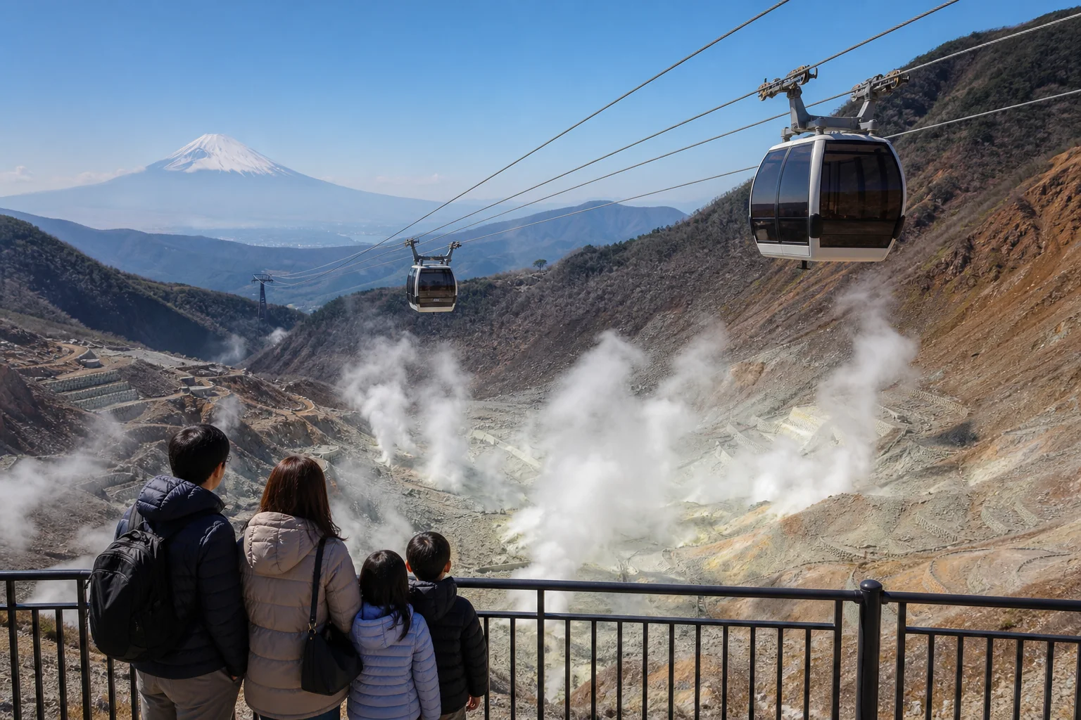 TOKYO → HAKONE → MOUNT FUJI