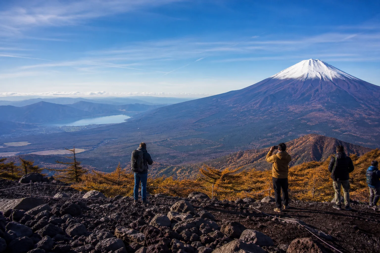 东京 → 箱根 → 富士山