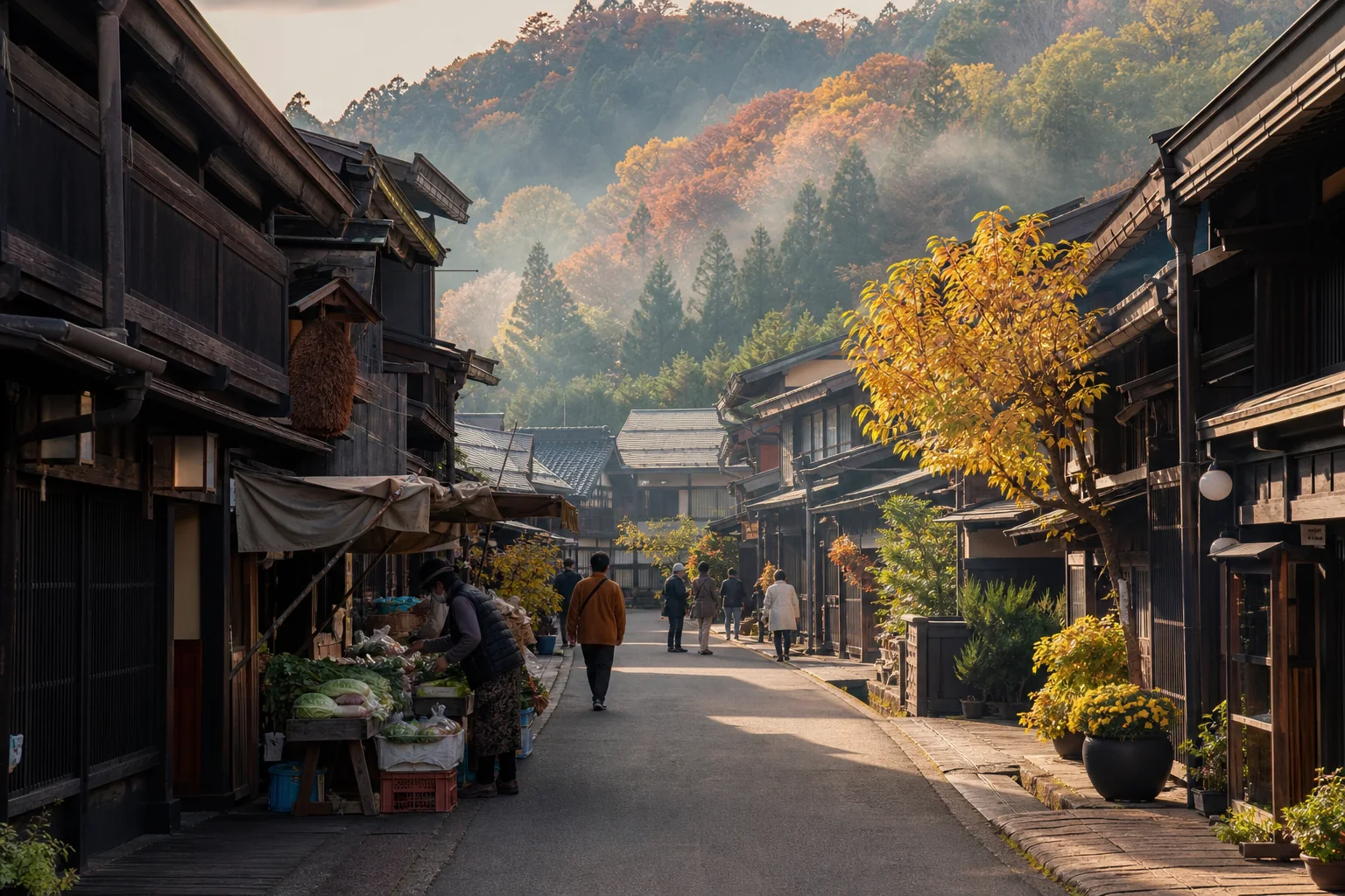高山 → 白川乡 → 岐阜