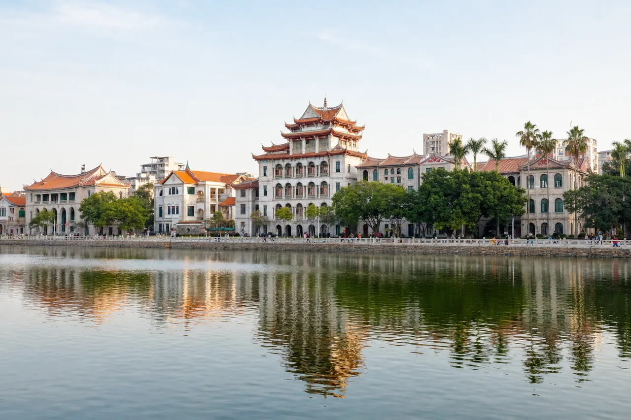 厦门集美学村与龙舟池 Xiamen Jimei School Village and Dragon Boat Pond