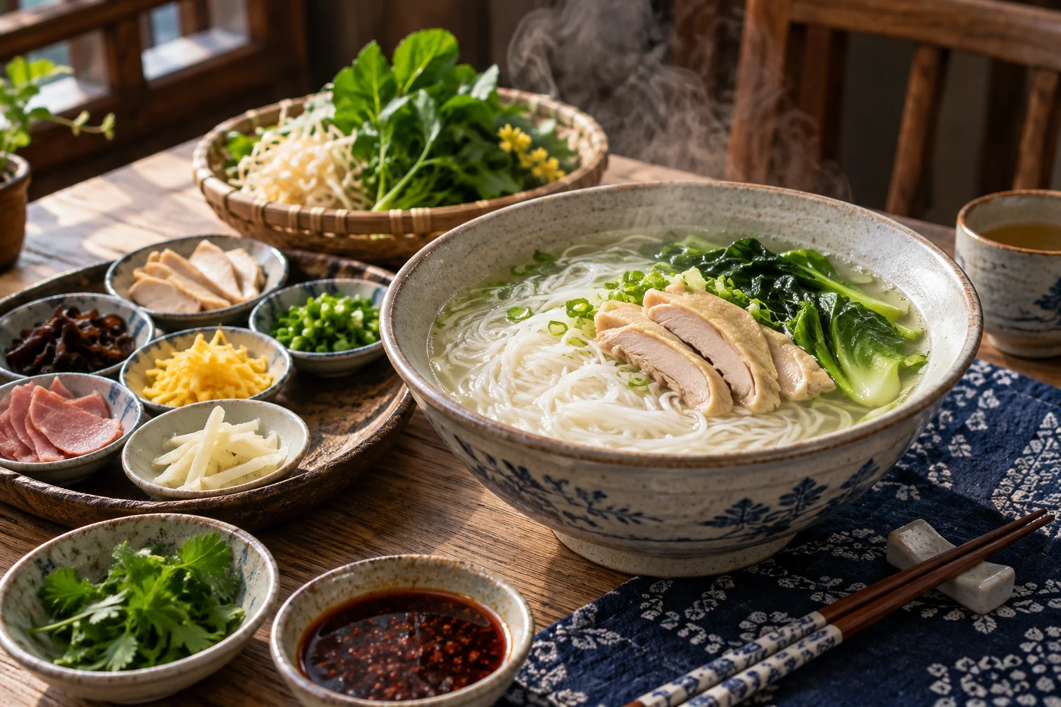 Crossing-the-bridge noodles