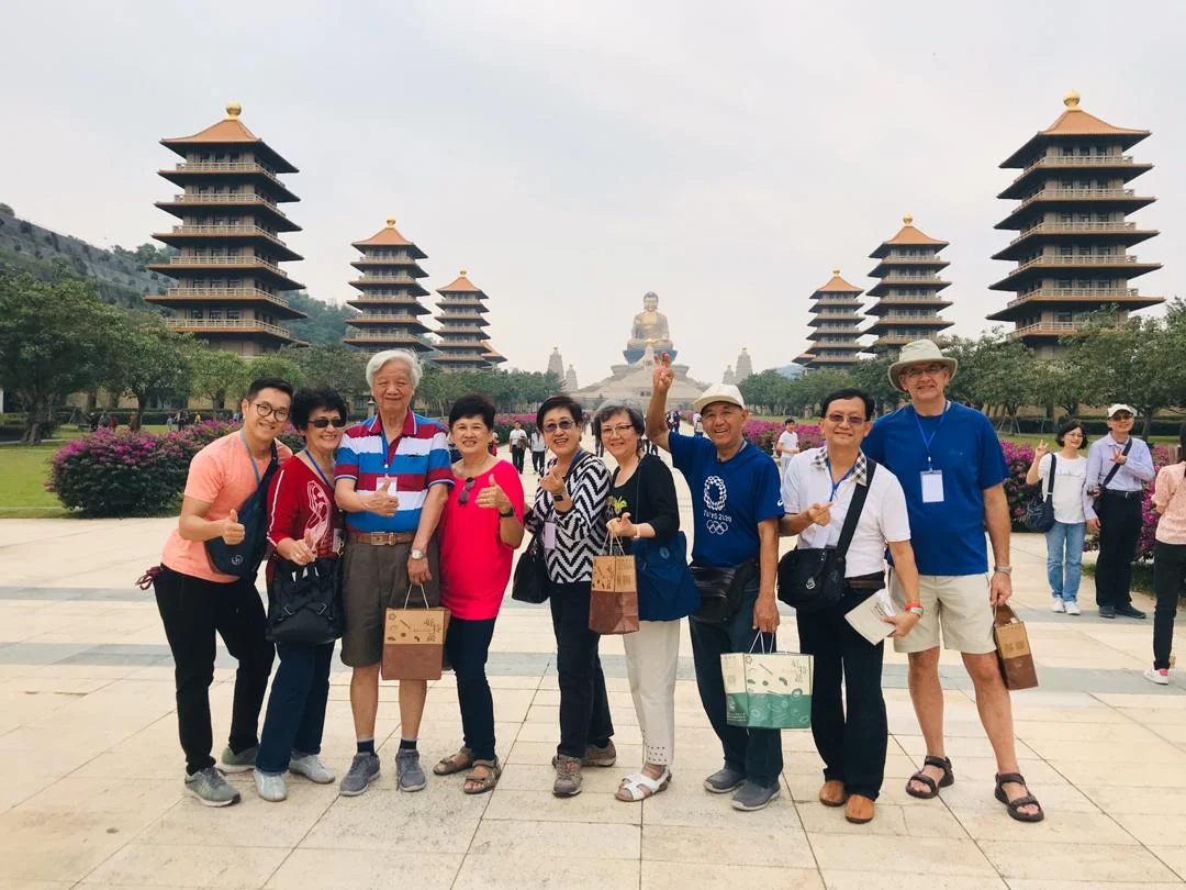 An older group photo from our travel collection