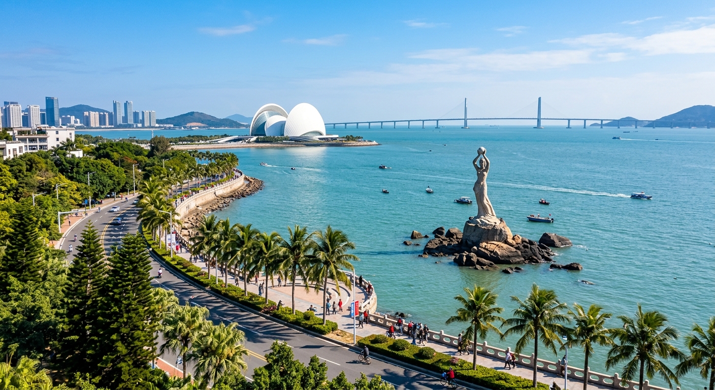 开平(约1hr) 🚃 珠海