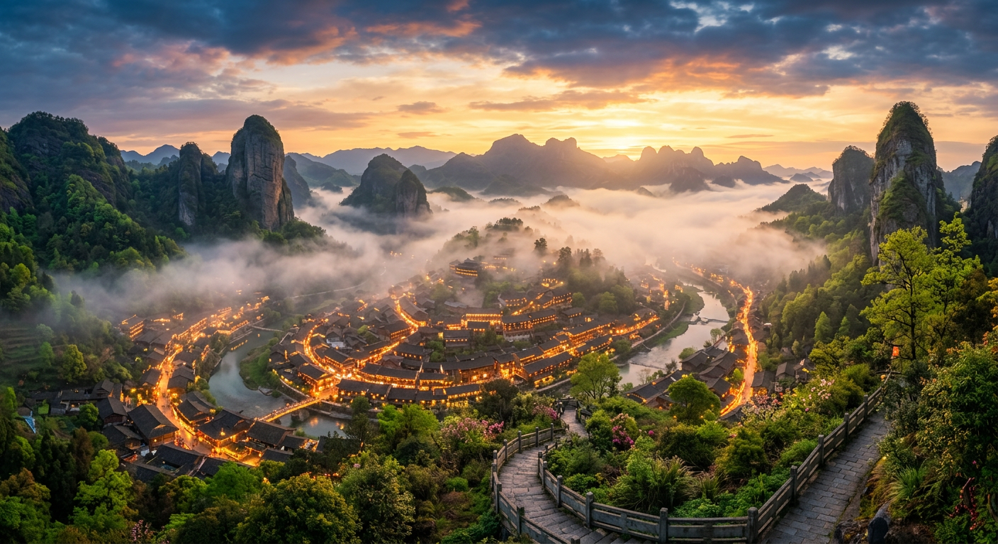 葛仙山仙境
