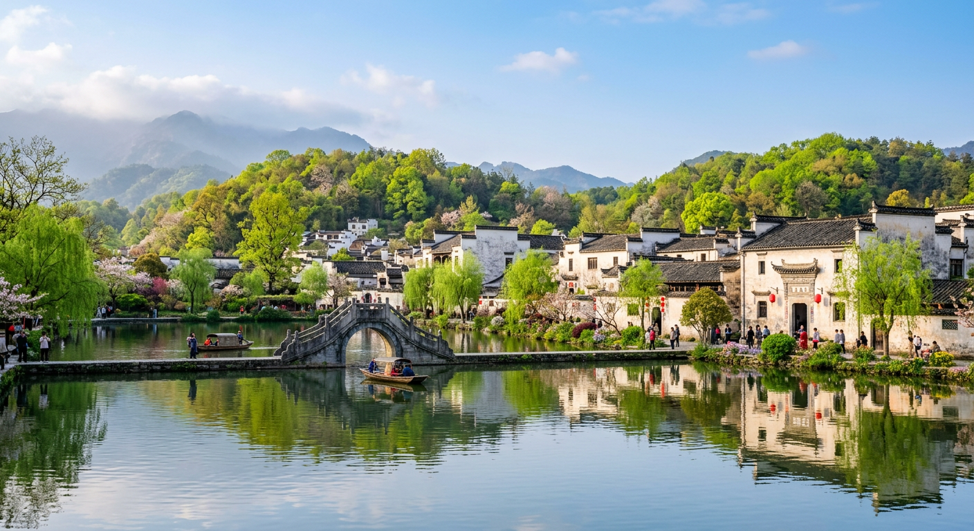 铜陵 🚃 宏村