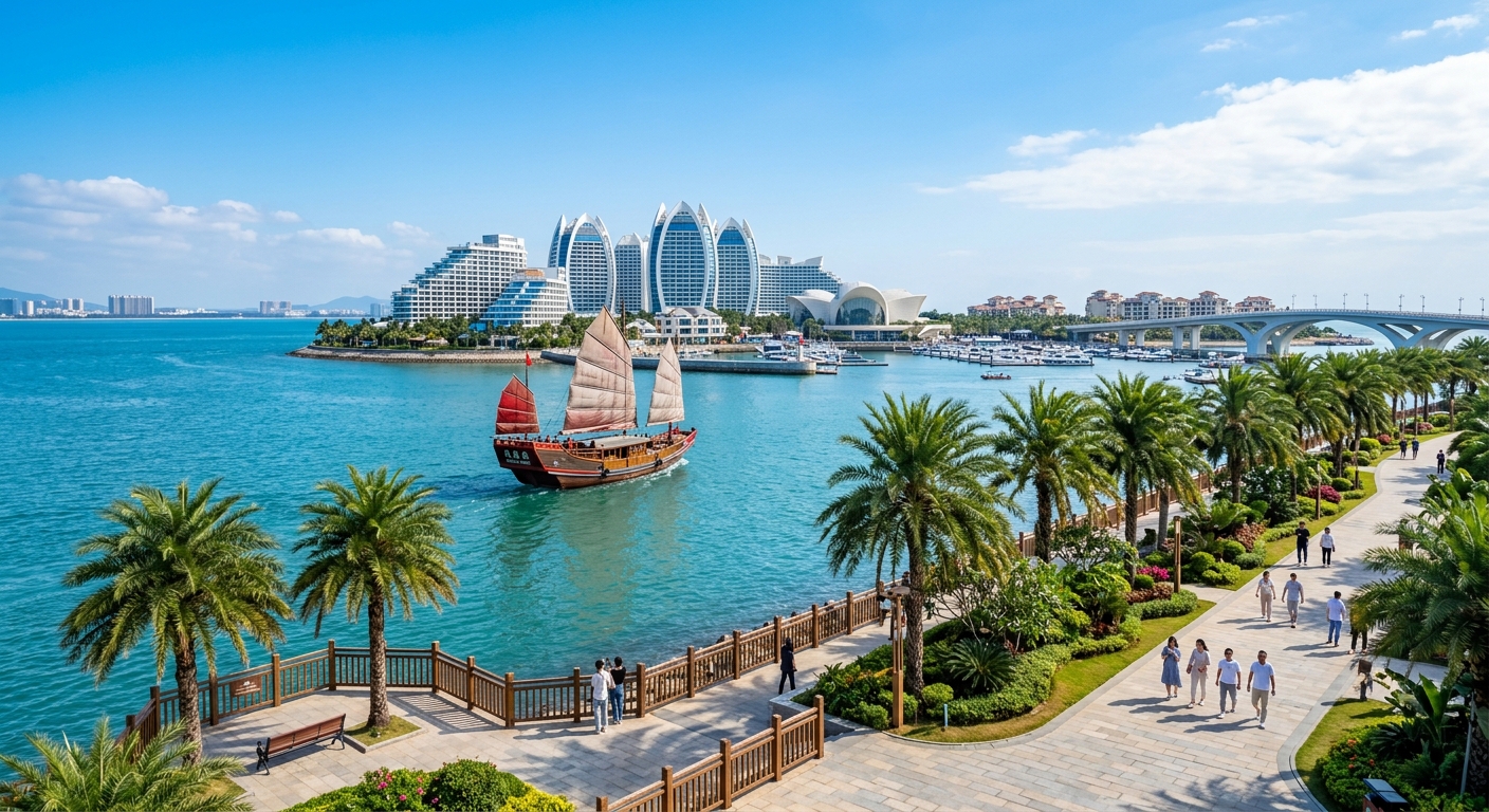 海花岛 🚃 海口 ✈ 吉隆坡