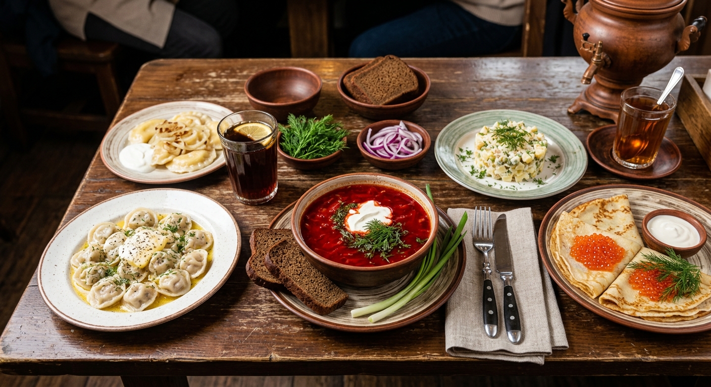 Kubinka Russian Meal