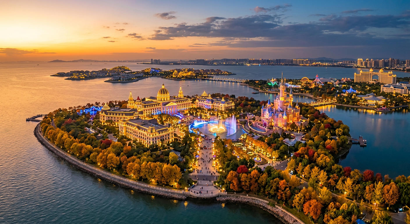 吉隆坡 ✈ 海口 🚃 海花岛