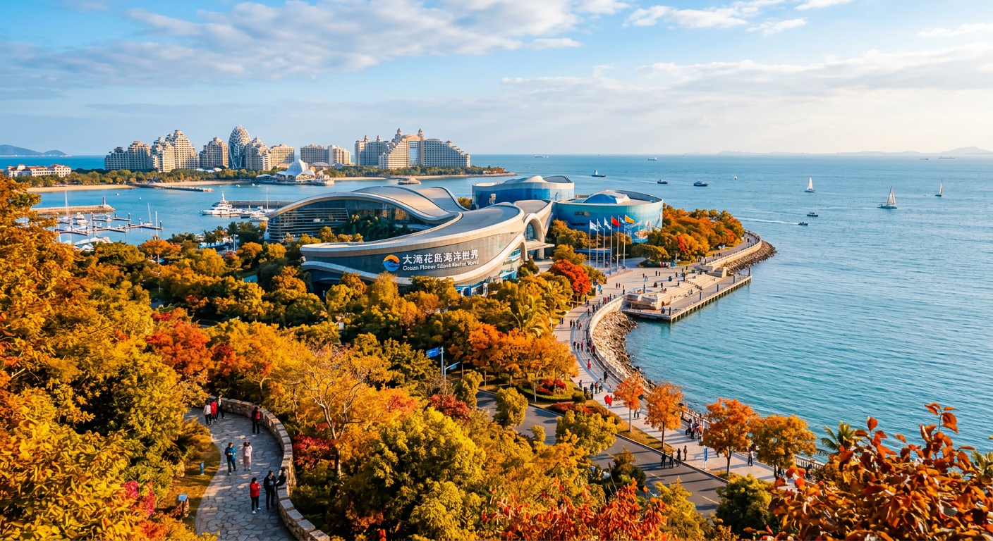 海花岛景点巡游 🚃 海洋乐园