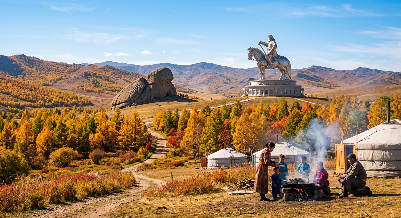 Genghis Khan Statue