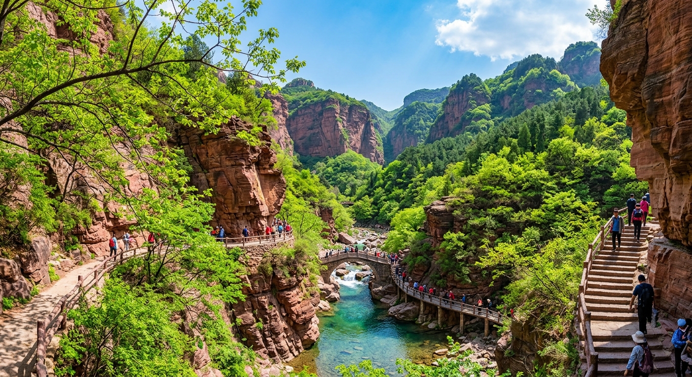 云台山 Yuntai Mountain