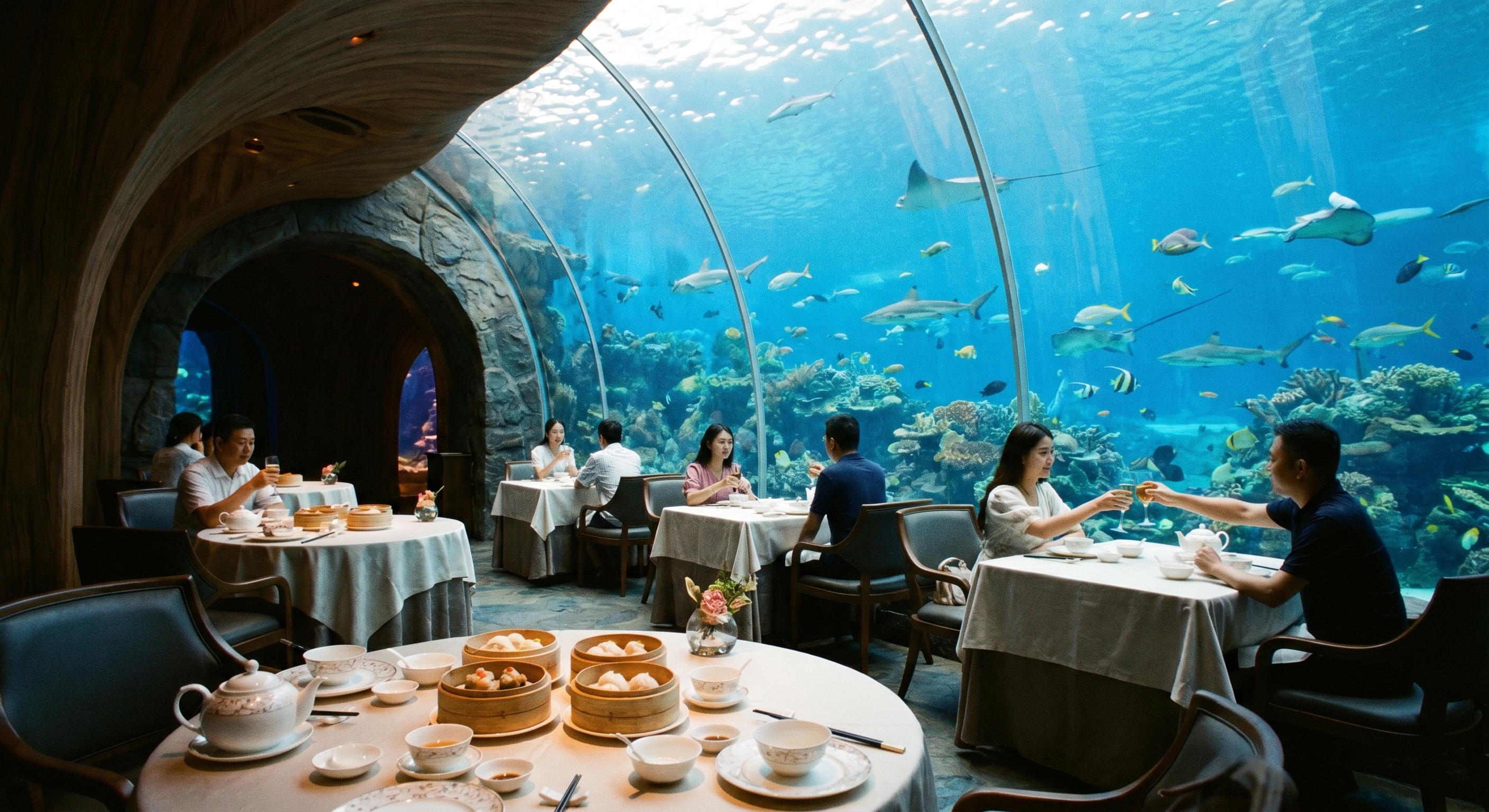 海底餐厅下午茶