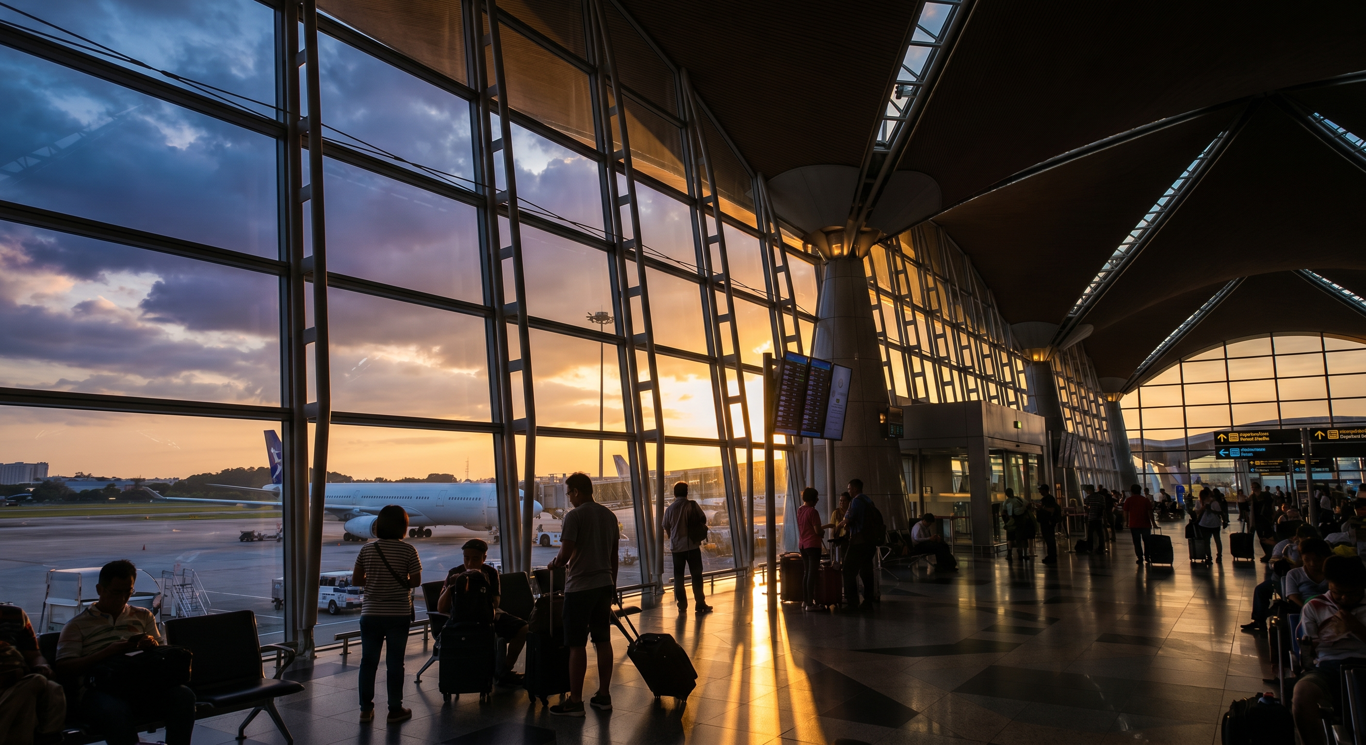 吉隆坡 → 曼谷 → 内罗毕