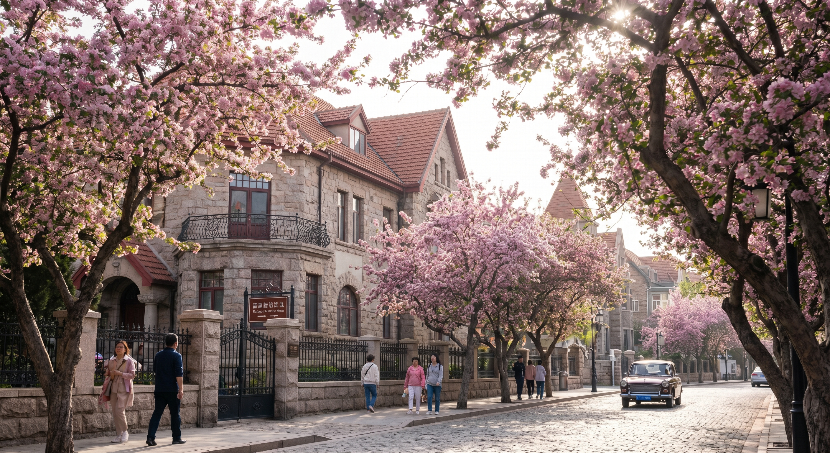 八大关·海棠花